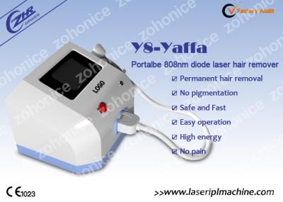 China 808nm 50Hz / 60Hz Diode Laser Hair Removal Machine 8.4 Color Touch LCD Display for sale