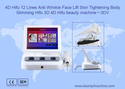 China Body Shaping 2000W 220V Skin Tightening 3D HIFU Machine for sale