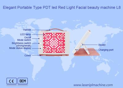 China O ODM PDT conduziu o dispositivo facial leve vermelho da beleza do uso da casa à venda