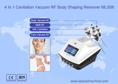 China 4 In 1 Cavitation Vacuum RF Ultrasonic Slimming Cellulite Remover for sale