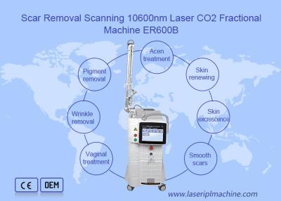 China máquina fraccionaria del laser del CO2 10600nm para volver a allanar de la piel en venta