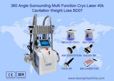 China 4 In 1 40k Cavitation RF Portable Cryolipolysis Machine for sale