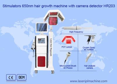 China Van de de Behandelings808nm 90Hz Laser van het haarverlies de Machine van de het Haarhernieuwde groei Te koop