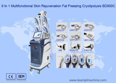 China 40K Cavitation RF Lipo Laser Cryo Slimming Machine for sale