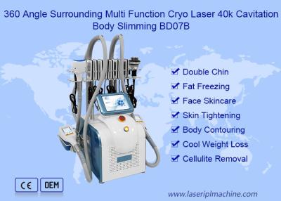 China 7 IN 1 Vacuum 40k Cavitation RF Cryolipolysis Slimming Machine for sale