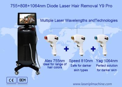 China Mic Channel 4d 808nm Diode Laser Hair Removal Machine for sale