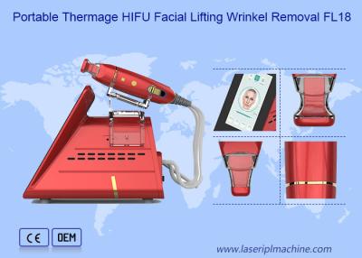 China Anti Aging 1.5mm Depth 0.25cm2 3D HIFU Machine for sale