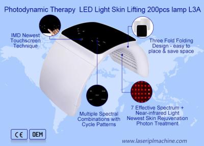 China ZOHONICE 610nm Portable 220pcs Led Skin Tightening Device for sale