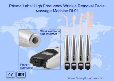 Chine Machine à haute fréquence de beauté de rajeunissement de peau de tube portatif d'électrode à vendre