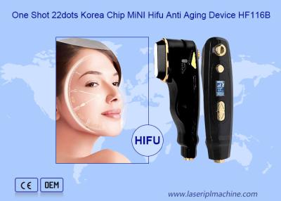 China One Shot 22 Dots Korea Chip Mini Hifu Beauty Machine Face Lifting Anti Aging for sale