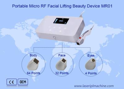 China Skin Tightening Changeable 2 Cartridges Rf Skin Machine for sale