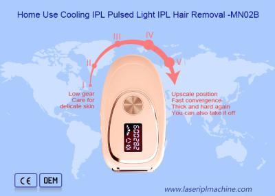 中国 家の冷却装置の交換可能な頭部SGS専門IPLの毛の取り外し機械 販売のため