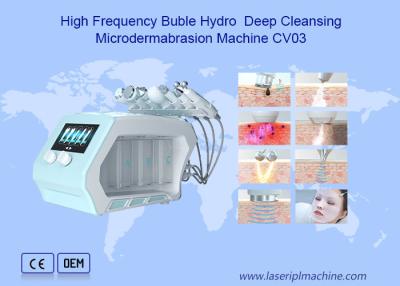 China Limpieza de alta frecuencia de la máquina de la belleza de Jet Peel 220v del oxígeno profundamente antienvejecedora en venta