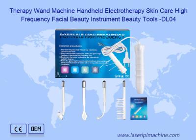 China Home 7 In 1 Abs Facial Beauty Machine Violet Ray High Frequency Glass Tube for sale