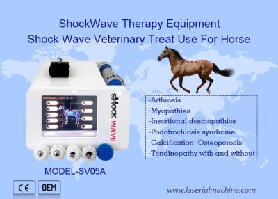 China Máquina veterinaria portátil de la onda expansiva de la terapia física para el caballo en venta