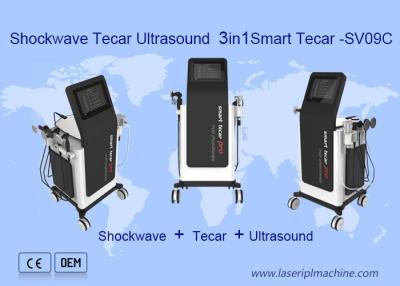 China 60mm Rf Tecar Head Physical Therapy Shock Wave Machine for sale