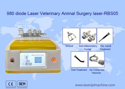 China Clinic Use Portable 980nm Diode Laser Veterinary Removal Machine for sale