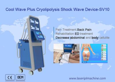 China Cool Wave Plus Shockwave Therapy Unit Cryolipolysis Body Slimming Beauty for sale