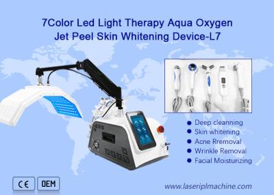 China 7 in 1 Pdt führte Lichttherapie-Ausrüstung Multifunktions- hydro-Dermabrasion zu verkaufen