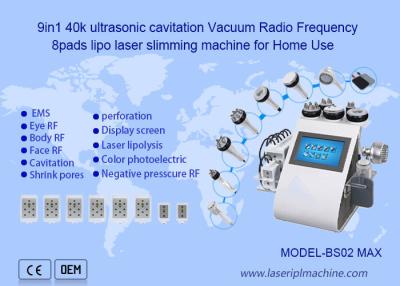 China Multiple Laser Lipolysis Machine Skin Lifting Body Slimming Clinic Use Cavitation Rf for sale