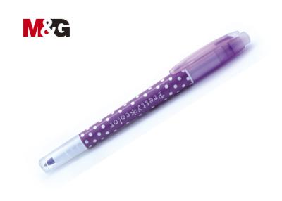 China Promotional Purple Highlighter Marker Pen For Children , Liquid Marker Pen for sale