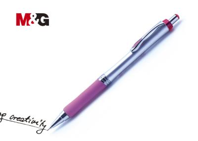 China Dibuje a lápiz con 2 ventajas de lápiz de las PC y el borrador, el clip metálico y el color rosado y verde del apretón para eligen en venta