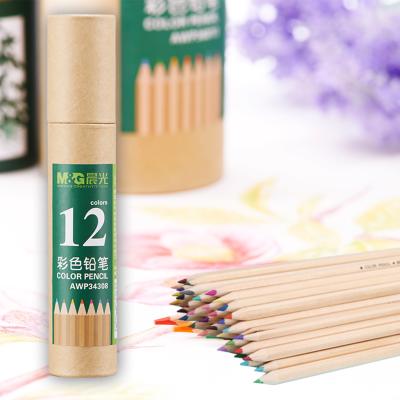 Chine M et G douzaine crayons durables des longs crayons en bois HB de paquet avec la caisse de Papier d'emballage à vendre