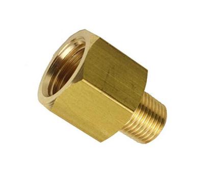 China CNC 1/8in NPT Male X 1/4in NPT Female Brass Safety Relief Valve for sale
