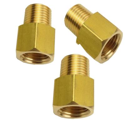 China 1/4'' NPT Male X 1/4'' NPT Female Brass Pipe Fitting Adapter Brass Safety Relief Valve for sale