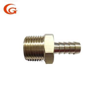 China ASME B1.20.1 Male Barb Lead Free Brass Compression Fitting for sale