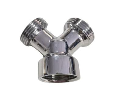 China 3/4 Inch Lead Free Brass Y Valve With Nickel Plating for sale