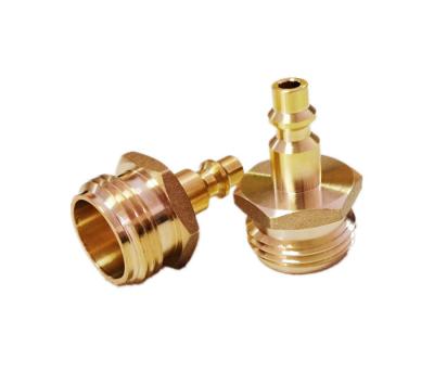 China 3/4 inch Lead Free Brass Blow Out Plug With Quick Connect for sale
