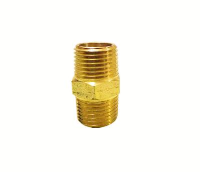 China el 1/2 entrerrosca de cobre amarillo del hex. de” X el 1/2”, adaptador de cobre amarillo del tubo del conector de las colocaciones del hilo masculino de 250F Npt en venta