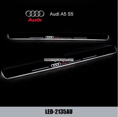 China Audi A5 S5 car door welcome light led projection Pedal Lights for sale