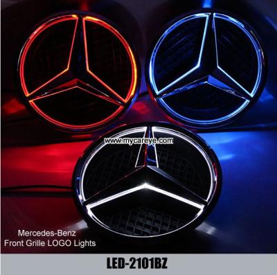 China Mercedes-Benz R class W251 Front Grille logo LED Light benz logo lights up for sale