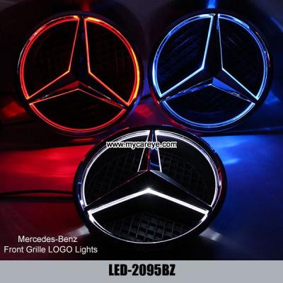 China Mercedes-Benz logo badge auto emblem CL Aclass C117 CLA180 front led light for sale