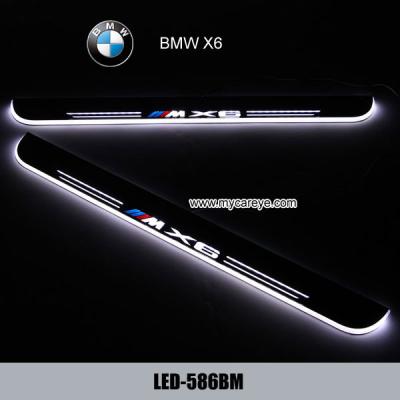 China BMW X6 35i 40i 50i M50d Car accessory LED moving door scuff led lights for sale
