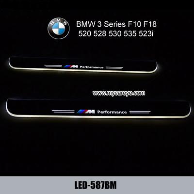 China BMW 3 Series F10 F18 520 528 530 535 523i Car door sill plate LED lights for sale