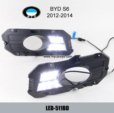 China BYD S6 DRL LED Daytime driving Lights Car headlight parts retrofit for sale