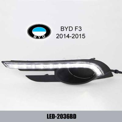 China Indicadores diurnos de la luz del día de las luces corrientes de la señal de vuelta del F3 DRL de BYD LED en venta