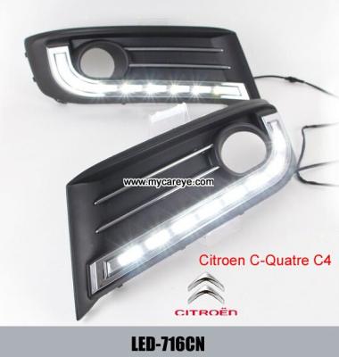 Chine Les phares de jour de voiture de lumière courante de Citroen C-Quatre C4 DRL LED partie à vendre