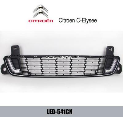 China Citroen C-Elysee DRL LED daylight driving Lights kit car light upgrade for sale