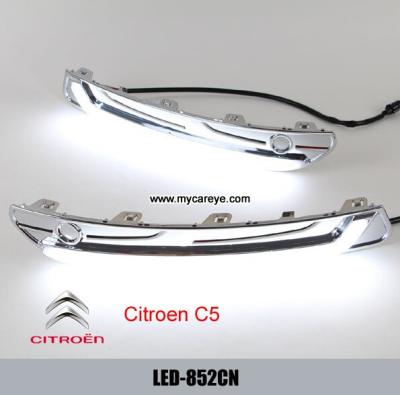 China Citroen C5 DRL LED Daytime Running Lights daylight china suppliers for sale