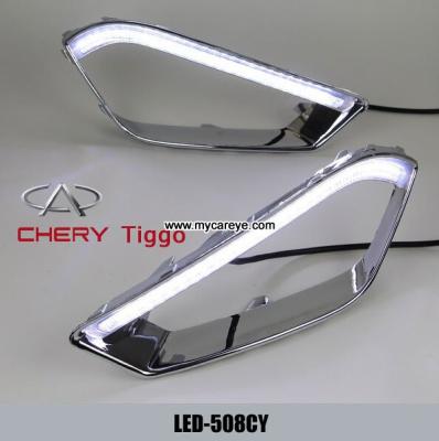 China Chery Tiggo 2014 DRL LED Daytime driving Lights turn signal steering for sale