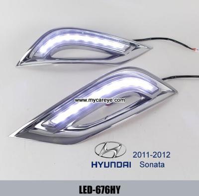 China Hyundai Sonata DRL LED Daytime Running Light Car driving daylight for sale