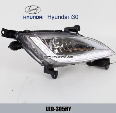 China HYUNDAI i30 DRL LED Daytime driving Lights Car led light aftermarket for sale