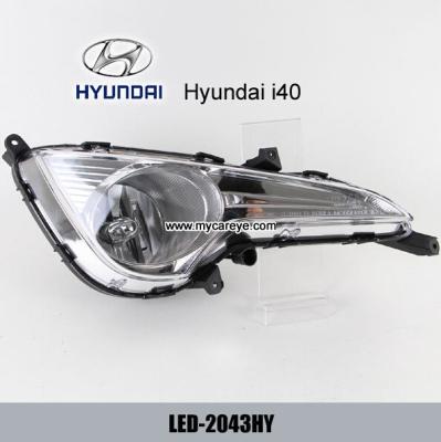 China Hyundai i40 DRL LED Daytime driving Lights car exterior light for sale for sale