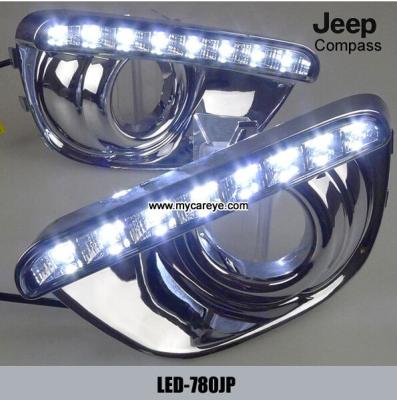 China Jeep Compass DRL LED Daytime Running Lights car exterior led light kit for sale
