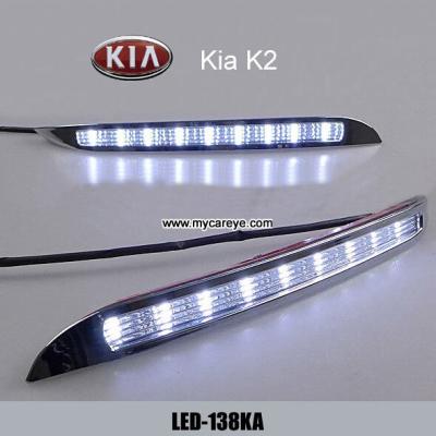 Chine Mode de jour de modification de lumière avant de voiture de lumières d'entraînement de KIA K2 DRL LED à vendre