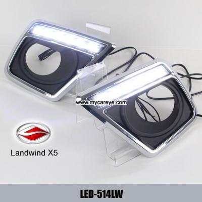 China Landwind X5 DRL LED Daytime driving Lights turn signal indicator upgrade for sale